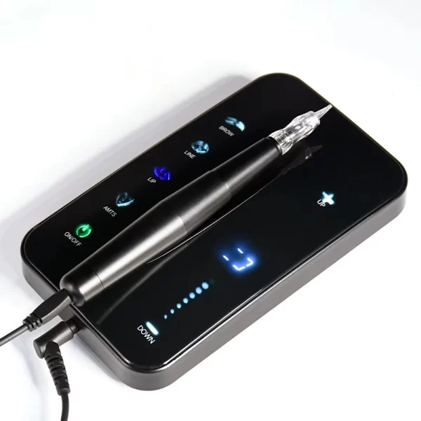 New Electric Black PMU Microblading Tattoo Pen Permanent Makeup Machine Kit Used For Eyebrow Lip Eyeliner - Image 4