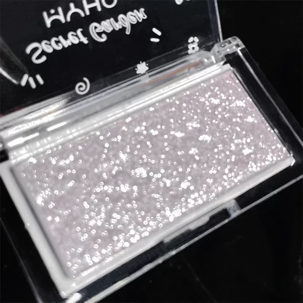 Highlighter Mashed Potato Texture Diamond Highlighter Powder Not Dry Glitter Face Contour Shimmer Illuminator Makeup Cosmetics - Image 2