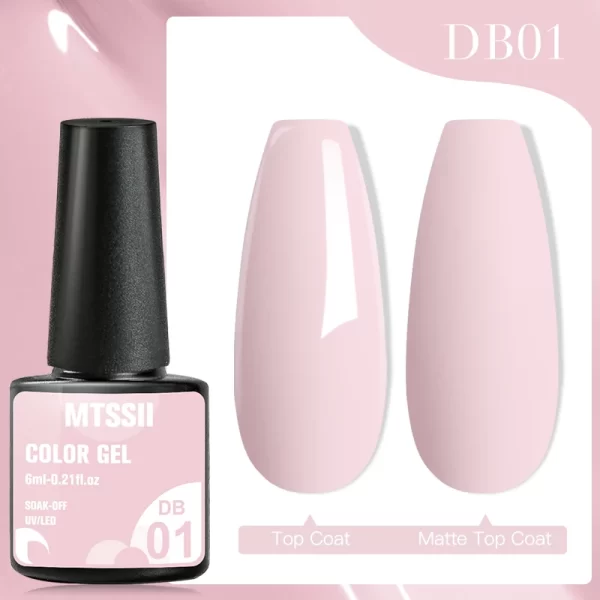 Mtssii 7ml No Wipe Top Base Coat Nail Gel polish Matte Top Coat  Enhancer Varnish Semi Permanent Soak Off UV LED Nail Art Tool - Image 19