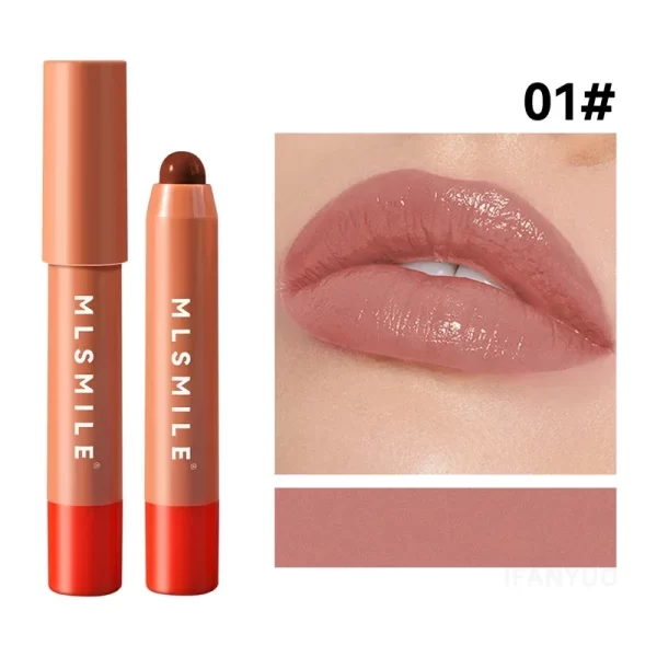 6 Colors Moisturizing Lipstick Pen Long Lasting Bright Water Lip Gloss Sexy Red Lip Makeup Tint Easy To Color Lipstick NEW - Image 7