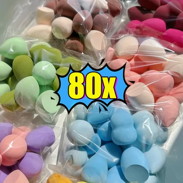 Mini Size Makeup Beauty Eggs Dry Wet Use Professional Cosmetic Puff Concealer Soft Sponge for Blending Foundation Powder Make Up - Image 2