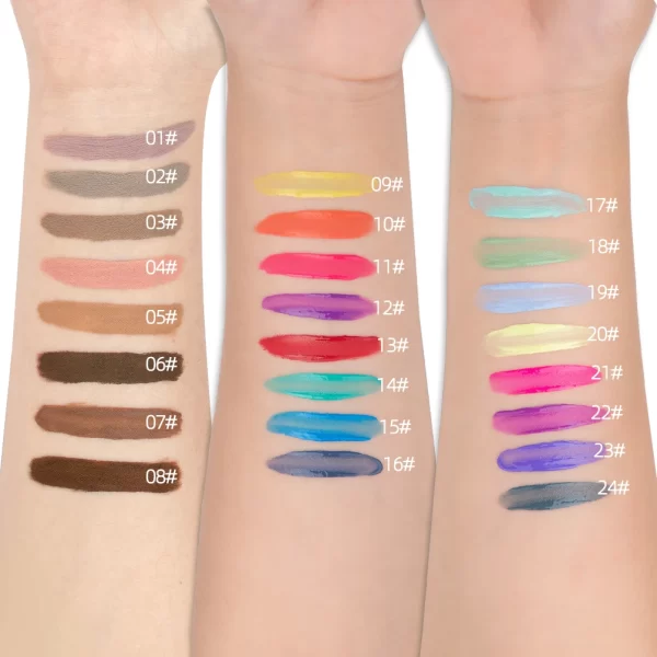 QIBEST High Quality Matte Liquid Eyeshadow Waterproof Long Lasting Eye Shadow Stick Contour Blush Shadow Cream Beauty MakeupTool - Image 5