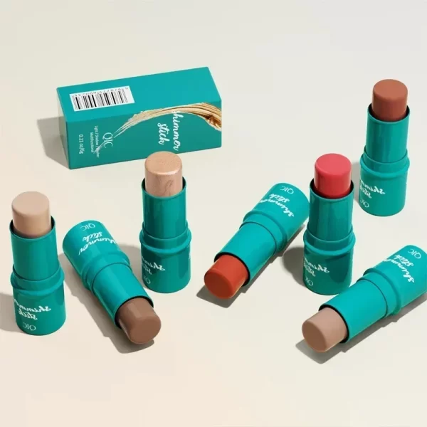 Matte Contour Stick Waterproof Trimming Bronzer Highlighter Shadow Contouring Blusher Pencil Cosmetics for Face Corrector Cream - Image 6