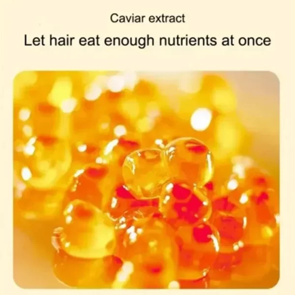 Caviar Hair Mask 5 Seconds Repair Damage Frizzy Smooth Hair Organic Keratin Straightening Restore Soft Nourish Magical Hair Care - Image 6