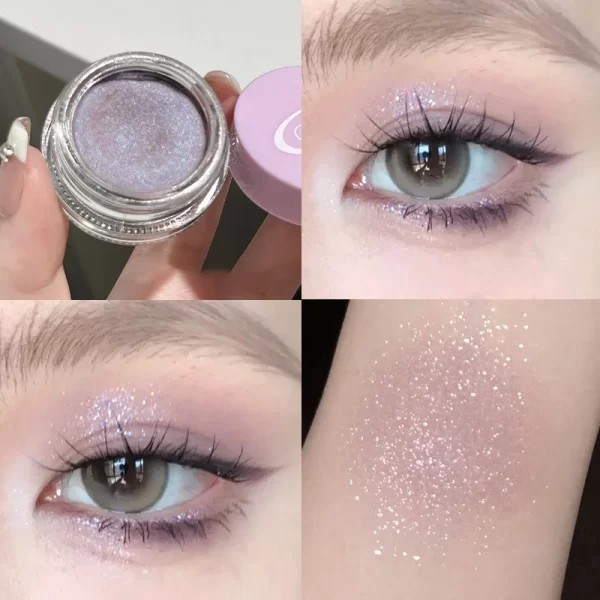 Pearl Glitter Mashed Potatoes Eye Shadow Gel Cream Liquid Highlighter Face Body Diamond Brighten Shimmer Natural Contour Makeup - Image 10