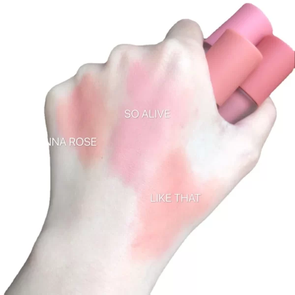 Pink Liquid Blush Eyeshadow Long-acting Waterproof Non-fading Enhance Facial Skin Color Easy-to-color Female Cosmetics - Image 5