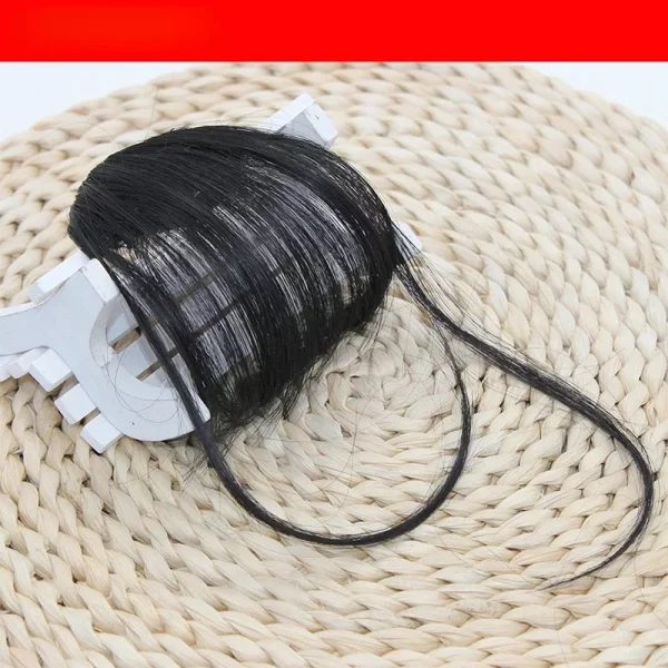 Fake Air Bangs Hair Styling Tools Hair Clip-In Extension Synthetic Hair Fake Fringe Natural False Hairpiece Women Clip In Bangs - Image 15