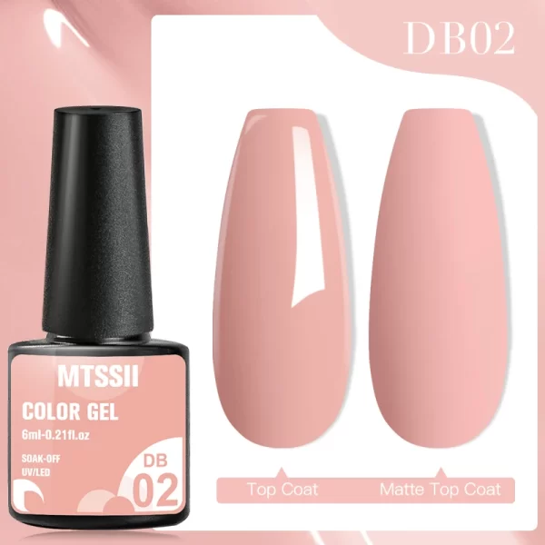 Mtssii 7ml No Wipe Top Base Coat Nail Gel polish Matte Top Coat  Enhancer Varnish Semi Permanent Soak Off UV LED Nail Art Tool - Image 20