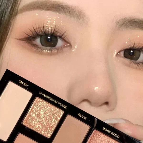 Glitter 16 Color Eyeshadow Palette Makeup Long-lasting Matte Eye Shadow Palettes Brighten Eye Cosmetics Women Beauty Earth Color - Image 3
