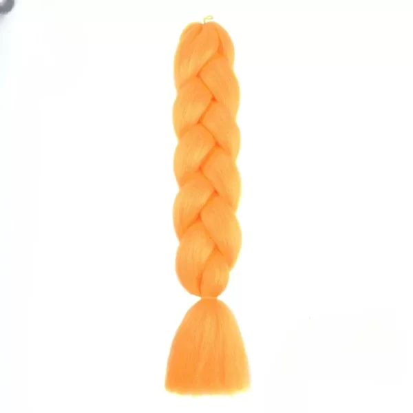 Jumbo Braiding Hair Rainbow Colors Extensions Fiber Mix Four Silky Colorful Twist Hair Extensions Women Colored Synthetic Braids - Image 12