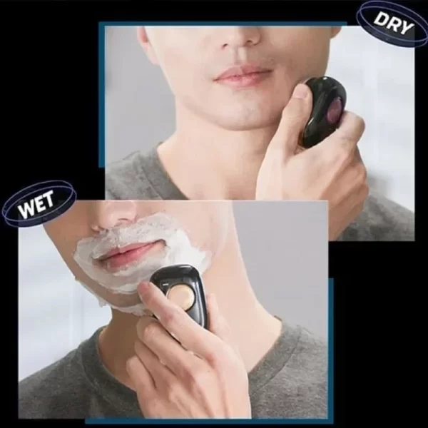 Portable Men's Razor Mini Waterproof Razor Usb Rechargeable Travel Detachable Razor Body Hair Trimmer Remover Body Clean Product - Image 4