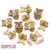 20pcs/lot Stainless Steel Chic Heart Butterfly Earrings Backs Fixtures Earring Base Posts Parts for Diy Jewelry Making Supplies - Image 12