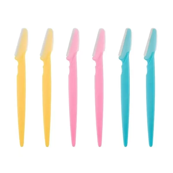 3pcs-36pcs Eyebrow Razor For Women, Multipurpose Exfoliating Dermaplaning Tools Facial Razor Safety Beauty 3color - Image 6