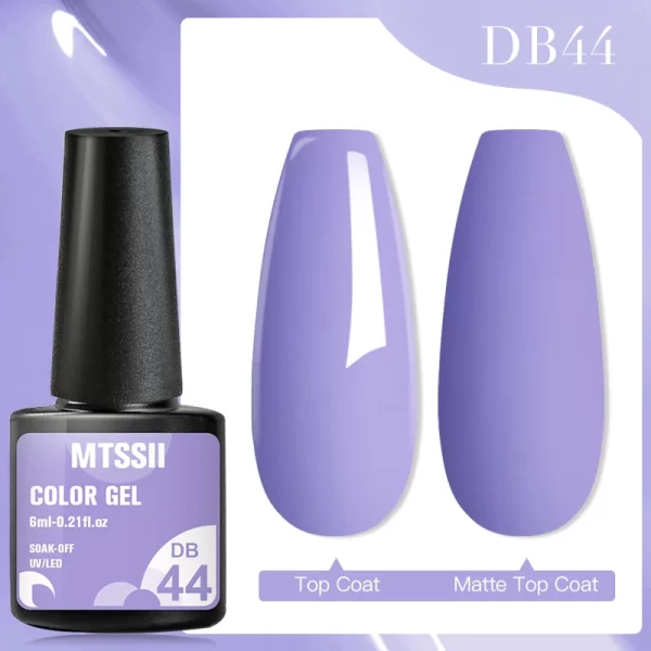Mtssii 7ml No Wipe Top Base Coat Nail Gel polish Matte Top Coat  Enhancer Varnish Semi Permanent Soak Off UV LED Nail Art Tool - Image 80