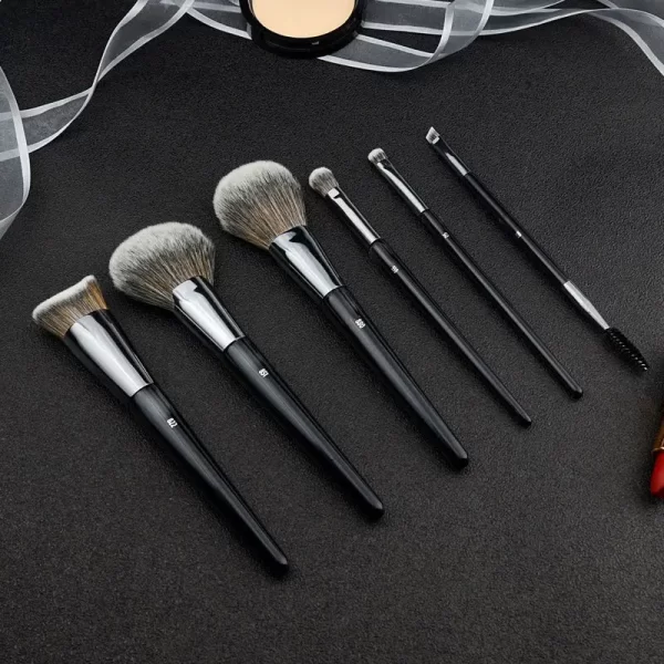 1pc Angled Foundation Makeup brushes Fan Powder Make up brushes 3D Bronzer Blusher stippling brush Eyeshadow Concealer Eyebrow - Image 6