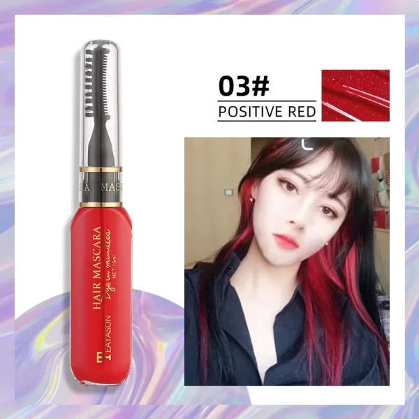13 Colors Disposable Hair Dye Mascara Convenient Time-saving White Blue Dye Color Pick Dye Color Multi-color Makeup Cosmetics - Image 13