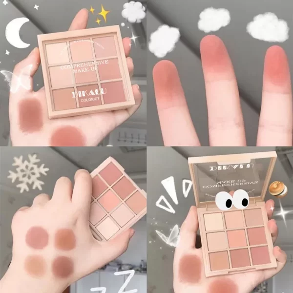 Glitter Eyeshadows Pallet Cheap Female Cosmetics Professional Eye Shadow New Beauty Long Lasting Korean Charming Eyes Make Up - Image 16