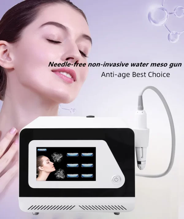 2024   newfashioned non-invasive needleless mesotherapy machine for skin rejuvenation Water oxygen skin therapy equipment - Image 3