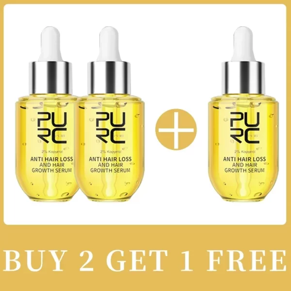 PURC Fast Hair Growth for Men Women Ginger Oil Care Anti Hair Loss Scalp Treatment Serum Beauty Health Products - Image 7