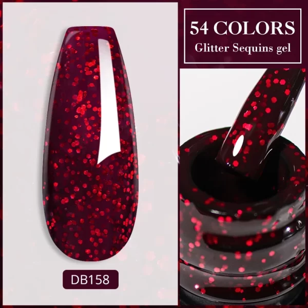 Mtssii 7ml No Wipe Top Base Coat Nail Gel polish Matte Top Coat  Enhancer Varnish Semi Permanent Soak Off UV LED Nail Art Tool - Image 49