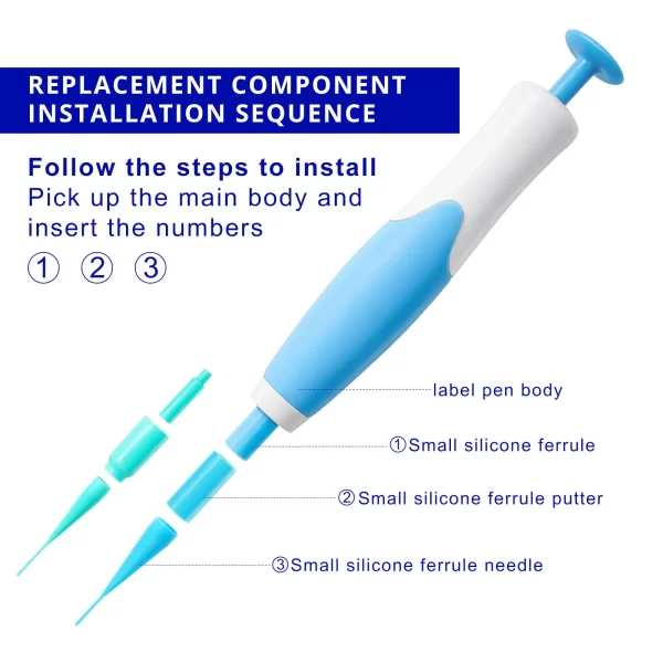 1 Set Auto Skin Tag Remover 2-8mm Band Painless Mole Wart Skin Tag Removal Pen Wart Dot Corn Treatments Body Facial Beauty Tool - Image 6