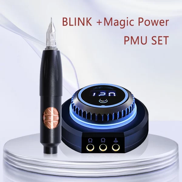 Professional Tattoo Machine Digital YD Blink Wireless Battery PMU Machine Adjustable Tattoo Machine Pen Kit For Tattoo Artists - Image 8