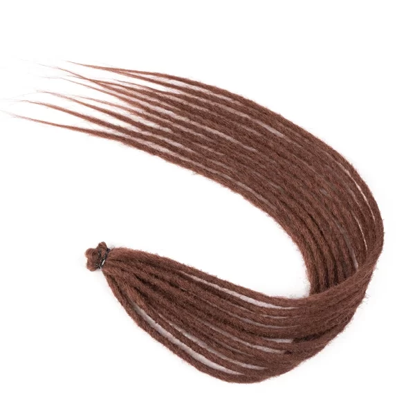 Synthetic Dreadlock Extensions 10 Root/pack Hippie Single Ended Dreads Ombre Loc Extensions 24 Inch Reggae Style Crochet Hair - Image 9