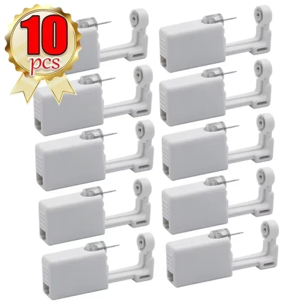 20pcs Safety Ear Piercing Gun Kit Disposable Disinfect Safety Earring Piercer Machine Studs Nose CLip Body Jewelry Piercing Tool - Image 8