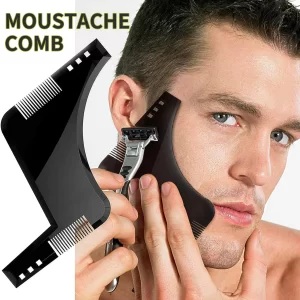 Beard Comb Styling Comb Styling Template Tool Men's All-In-One Tool Beard Styling Tool Shaving And Hair Removal Products