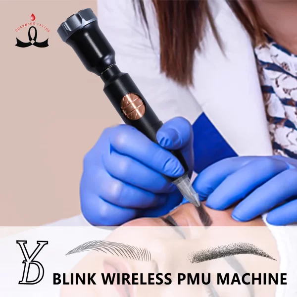Professional Tattoo Machine Digital YD Blink Wireless Battery PMU Machine Adjustable Tattoo Machine Pen Kit For Tattoo Artists - Image 5