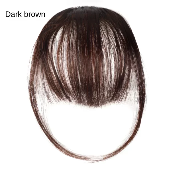 Fake Air Bangs Hair Styling Tools Hair Clip-In Extension Synthetic Hair Fake Fringe Natural False Hairpiece Women Clip In Bangs - Image 13