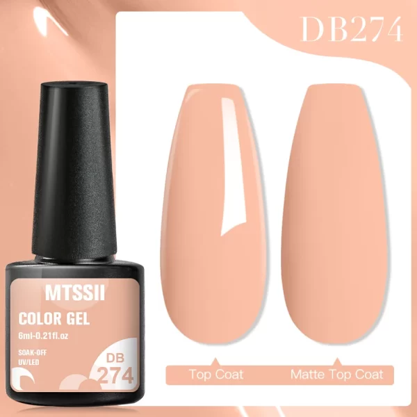 Mtssii 7ml No Wipe Top Base Coat Nail Gel polish Matte Top Coat  Enhancer Varnish Semi Permanent Soak Off UV LED Nail Art Tool - Image 10