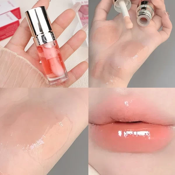 Water Light Mirror Lip Oil Gloss Sexy Plumping Non-sticky Moisturizes Lips Tint Waterproof Lasting Beauty Lips Makeup Cosmetics - Image 7