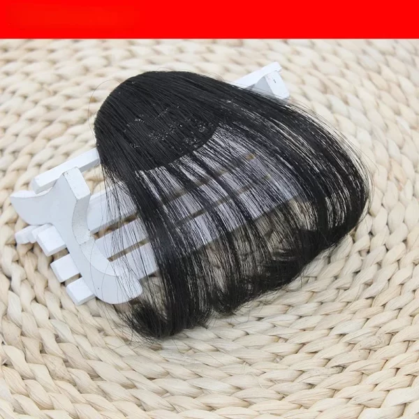 Fake Air Bangs Hair Styling Tools Hair Clip-In Extension Synthetic Hair Fake Fringe Natural False Hairpiece Women Clip In Bangs - Image 19