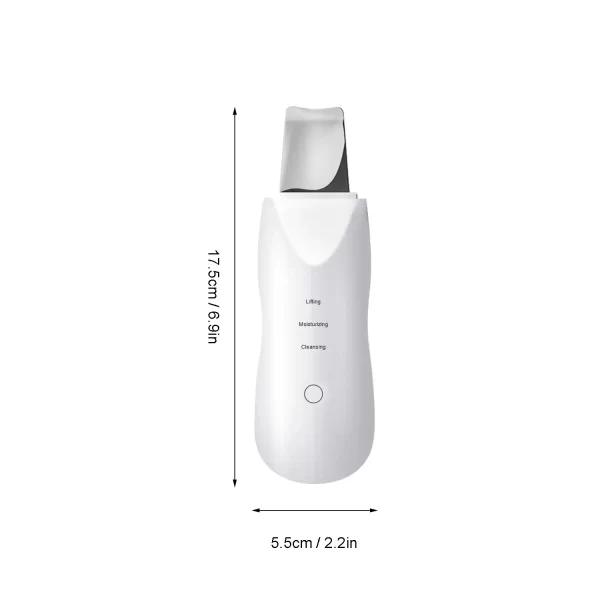 Facial Vibration Massage Skin Scrubber Cleaner Ion Acne Blackhead Remover Peeling Shovel Cleaner Facial Massager Skin Care - Image 6