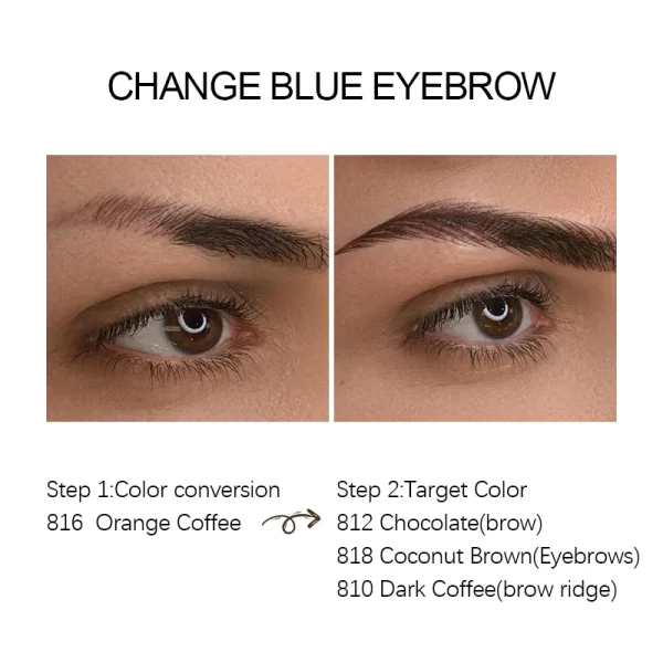 Tattoo Ink MakeUp Sets Nano Pigment Milkly Colors For Semi Permanent Tint Art Eyebrow Eyeliner Lips Beauty Microblading Pigments - Image 19