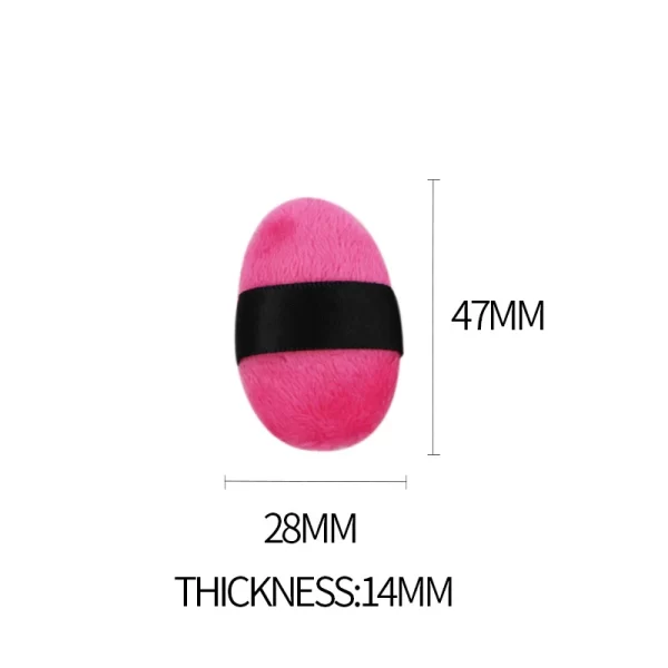 Cotton Purple Powder Puff Large Medium And Small Mini Eye Shadow No Dead Corner Makeup Puff Cosmetic Tool - Image 17