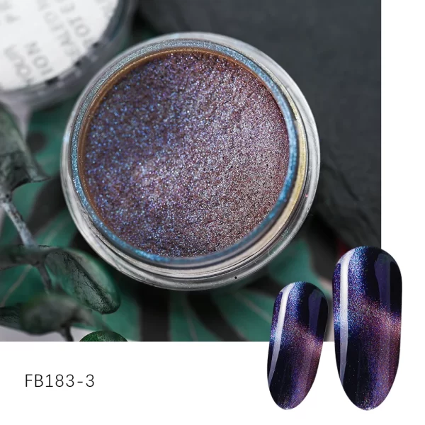 1jar Gradient Chrome Nail Powder Optical Neon Mirror Powder Metallic Mirror Effect Chameleon Pigment Glitter For DIY Manicure - Image 27
