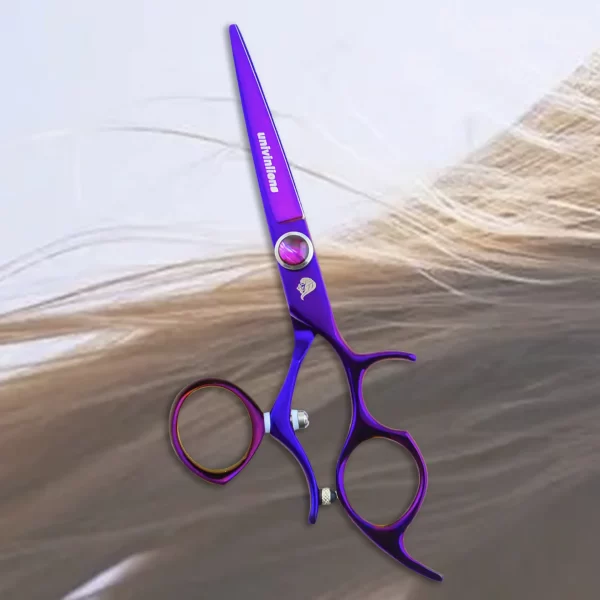 5.5" Swivel Thumb Hair Cutting Shears Japanese Hairdressing Scissors Rotating Thumb Shears Swivel Scissors Flying Shears - Image 7