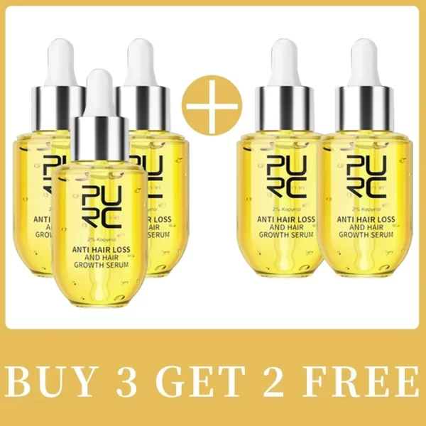 PURC Fast Hair Growth for Men Women Ginger Oil Care Anti Hair Loss Scalp Treatment Serum Beauty Health Products - Image 8