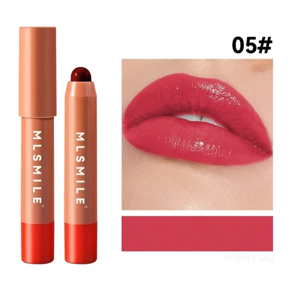 6 Colors Moisturizing Lipstick Pen Long Lasting Bright Water Lip Gloss Sexy Red Lip Makeup Tint Easy To Color Lipstick NEW - Image 10