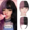 HUAYA Synthetic Hair Bangs Clips Front Side Long Bangs Fake Fringe Clip In Hair Extensions Accessories for Women - Image 40