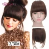 HUAYA Synthetic Hair Bangs Clips Front Side Long Bangs Fake Fringe Clip In Hair Extensions Accessories for Women - Image 25