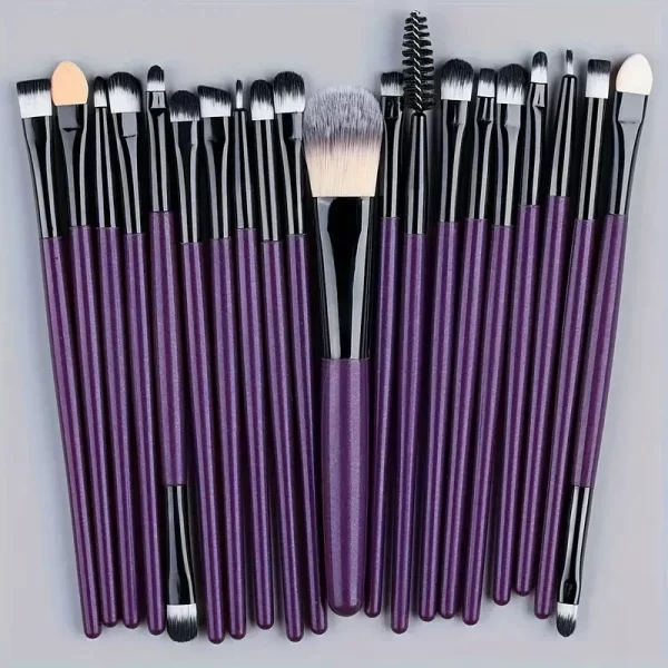 20Pcs Makeup Brush Set Eyeliner Brush Blending Brush Makeup Brushes for Cheeks Eye Cosmetic Foundation Brush Make Up Brushes Set - Image 8
