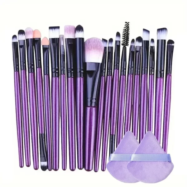 20Pcs Makeup Brush Set Eyeliner Brush Blending Brush Makeup Brushes for Cheeks Eye Cosmetic Foundation Brush Make Up Brushes Set - Image 2