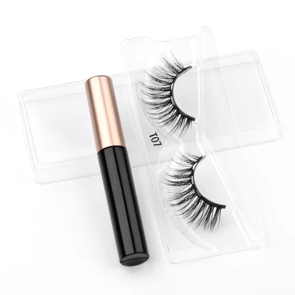 Magnetic Eyelashes 3D Mink Eyelashes Magnetic Eyeliner Magnetic 3D Lash Short False Lashes Lasting Handmade Eyelash Makeup Tools - Image 14