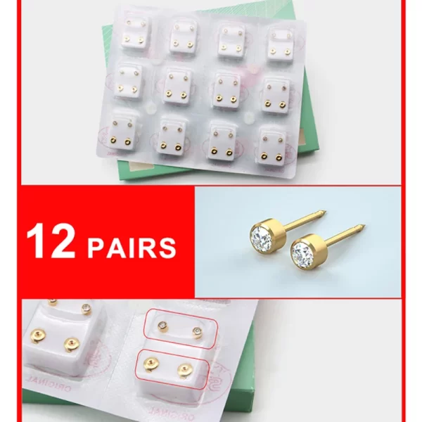 Professional Ear Piercing Gun Tools with Ear Stud Earring Sterile Nose Navel Helix Piercing Tool Set Body Jewelry Machine Kit - Image 7