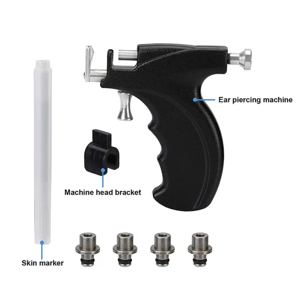 Professional Ear Piercing Gun Tools with Ear Stud Earring Sterile Nose Navel Helix Piercing Tool Set Body Jewelry Machine Kit - Image 3