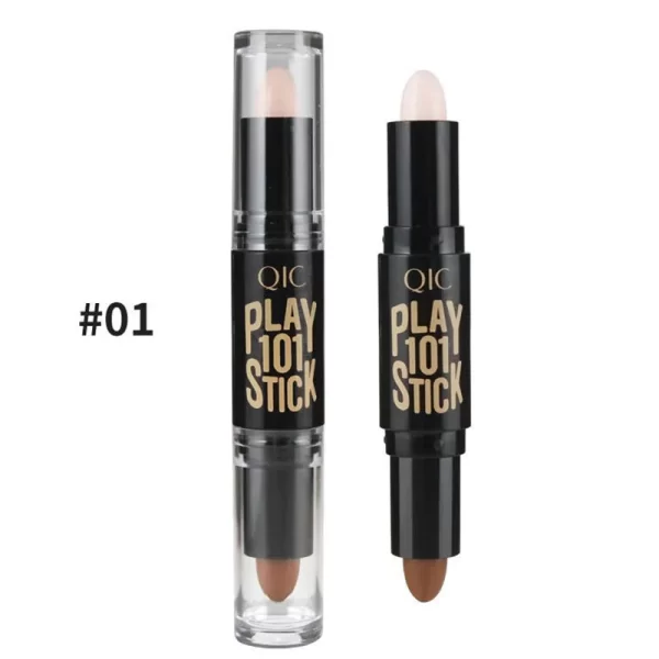 Lady Facial Highlight Foundation Base Contour Stick Beauty Make Up Face Powder Cream Shimmer Concealer Camouflage Pen Makeup - Image 7