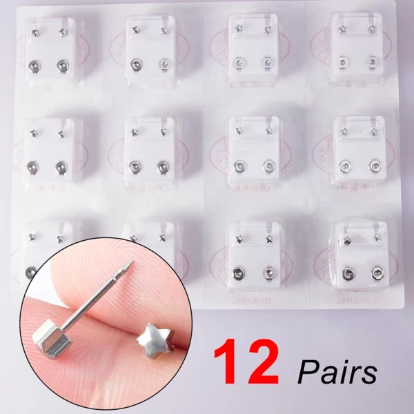 Professional Ear Piercing Gun Tools with Ear Stud Earring Sterile Nose Navel Helix Piercing Tool Set Body Jewelry Machine Kit - Image 19